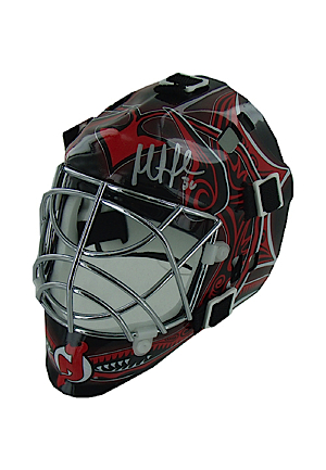 Martin Brodeur Autographed New Jersey Devils Replica Mini Goalie Helmet